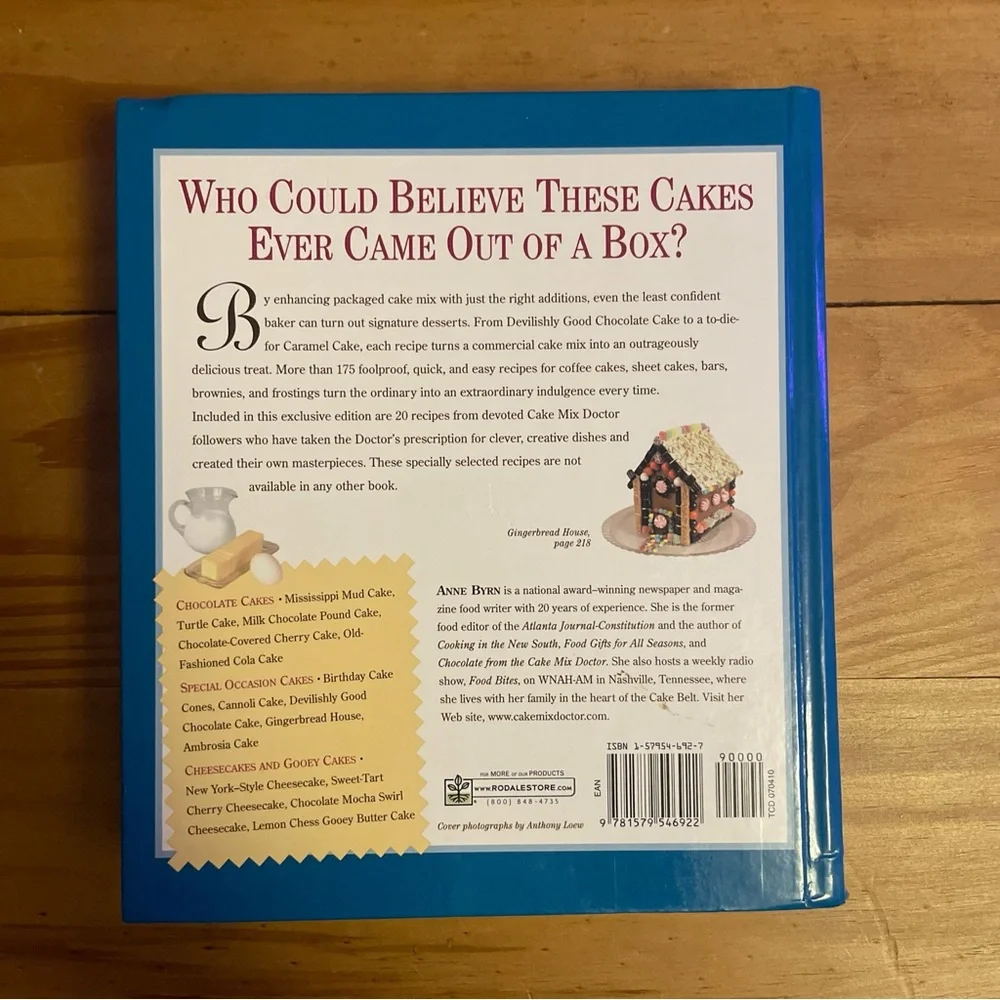 The cake doctor‎ by Anne Byrn hardback